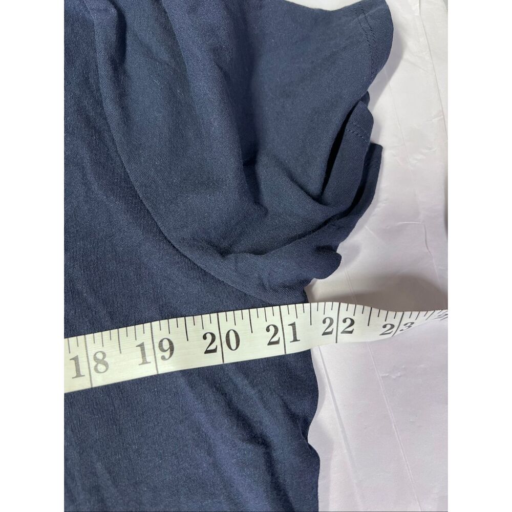 Everlane Navy Air Tee Lightweight Cotton Oversized Short Sleeve S NWT - Picture 9 of 10
